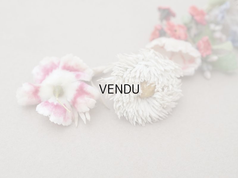 画像2: 【クリスマスセール2025対象外】アンティーク ベルベットの布花のブーケ　