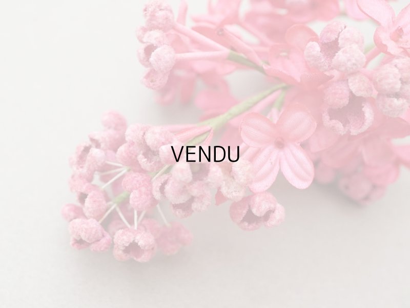 画像5: 【クリスマスセール2025対象外】アンティーク ライラックの布花 チェリーピンク