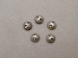 画像4: 【クリスマスセール2025対象外】19世紀 アンティーク 極小 メタルボタン 7mm 5点セット (4)