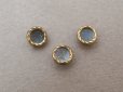 画像2: 【クリスマスセール2025対象外】19世紀 アンティーク 極小 メタルボタン 6mm 3点セット (2)