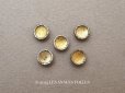 画像1: 【クリスマスセール2025対象外】19世紀 アンティーク 極小 メタルボタン 7mm 5点セット (1)