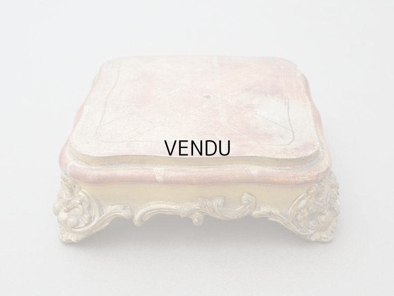 画像4: 【クリスマスセール2025対象外】19世紀末 アンティーク マリアージュの台座 ハンドモチーフ