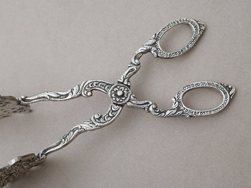 画像5: アンティーク ケーキトング 