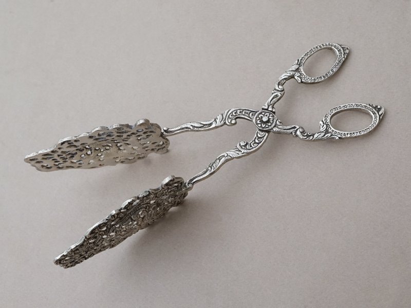 画像4: アンティーク ケーキトング 