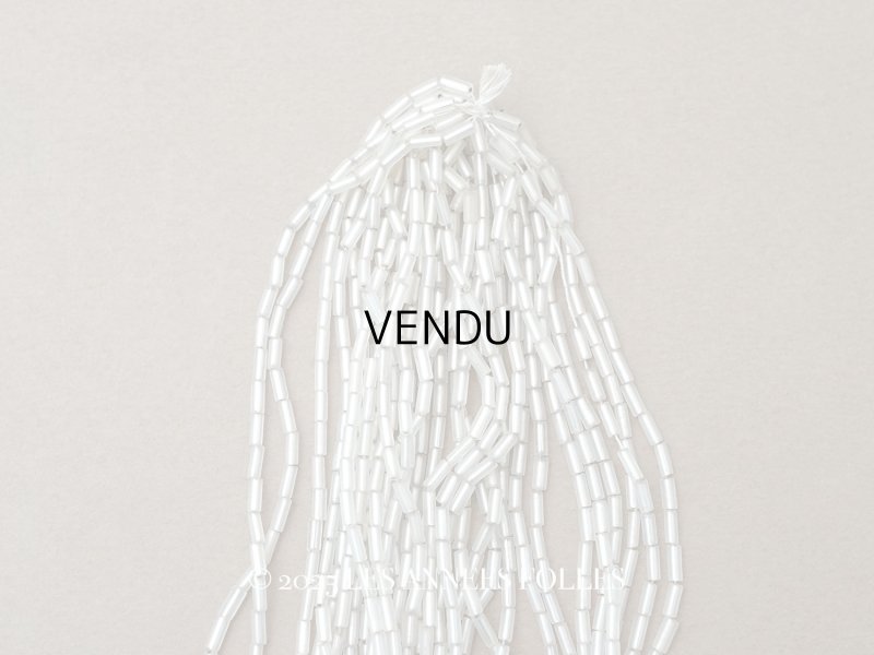 画像1: アンティーク ガラスビーズ 半透明＆シルバー ガラス製 5×2mm 36〜39g