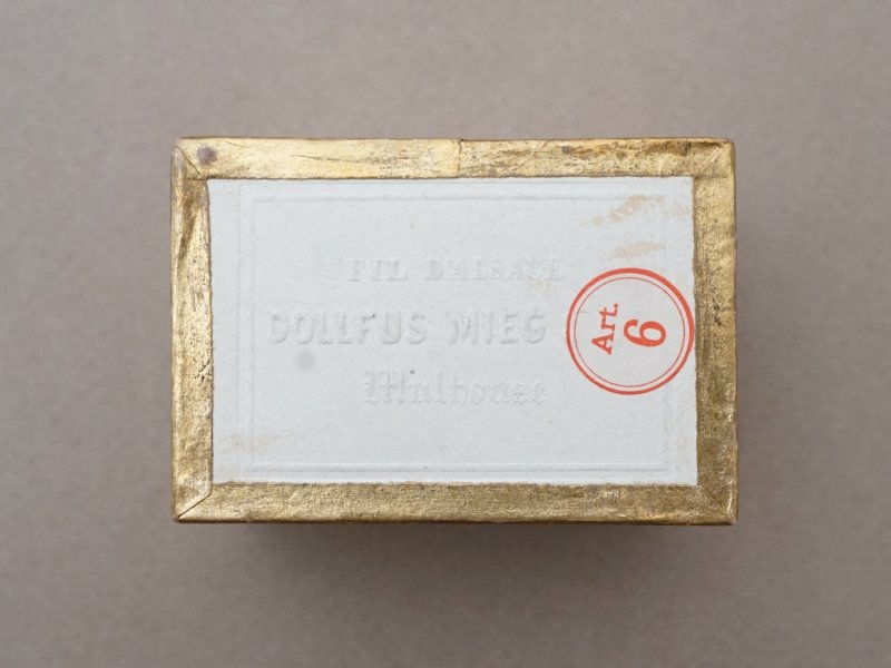 画像3: アンティーク DMCの糸箱 FIL D'ALSACE DOLLFUS MIEC&CIE - DMC -