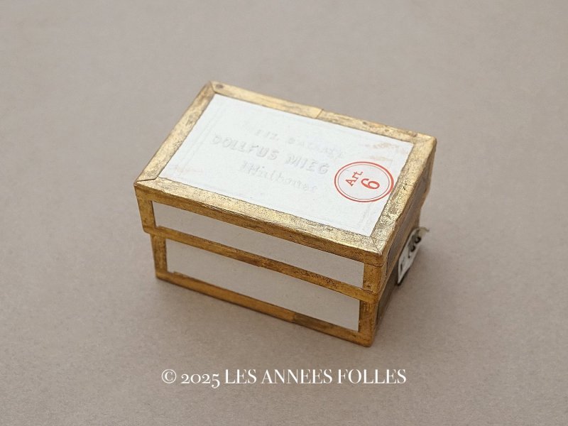 画像1: アンティーク DMCの糸箱 FIL D'ALSACE DOLLFUS MIEC&CIE - DMC -