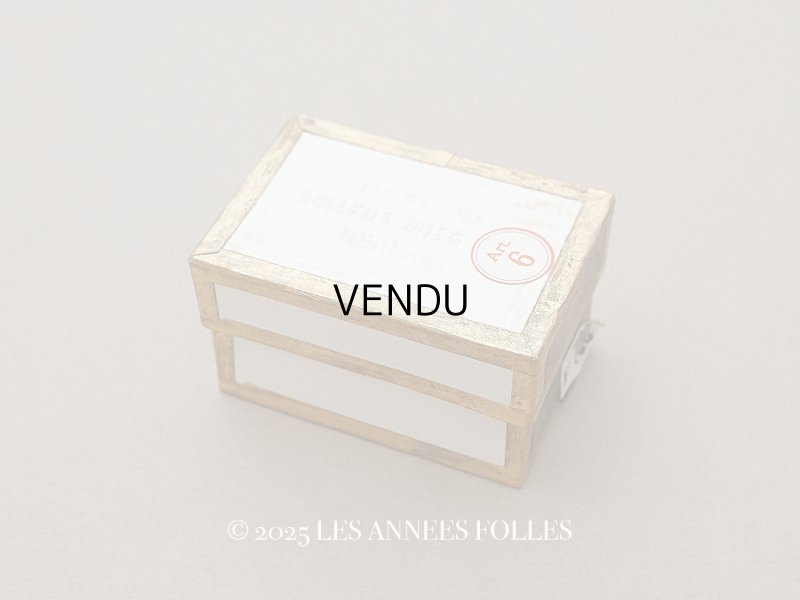 画像1: アンティーク DMCの糸箱 FIL D'ALSACE DOLLFUS MIEC&CIE - DMC -