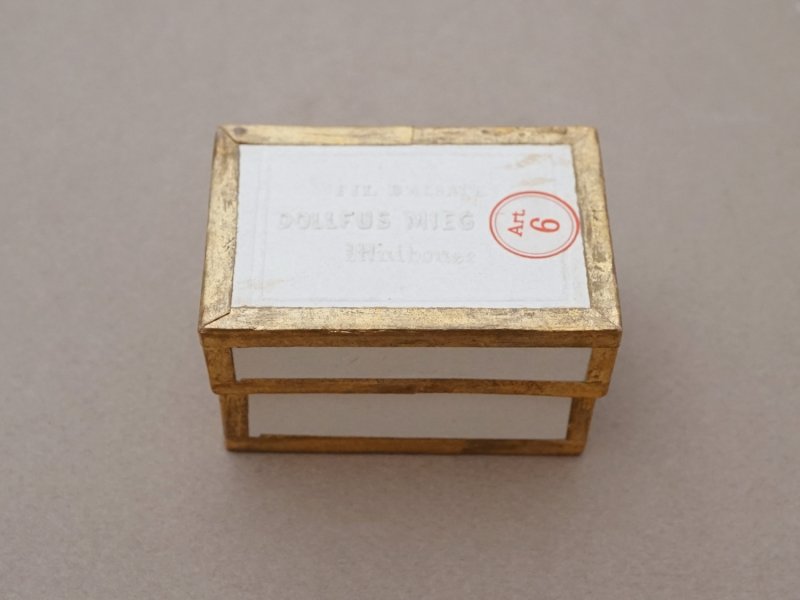 画像2: アンティーク DMCの糸箱 FIL D'ALSACE DOLLFUS MIEC&CIE - DMC -