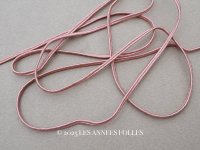 アンティーク 紐 グレイッシュピンク 4.15m 2mm幅
