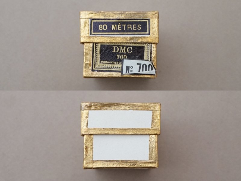 画像7: アンティーク DMCの糸箱 FIL D'ALSACE DOLLFUS MIEC&CIE - DMC -