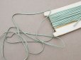 画像2: アンティーク 紐 ミントグリーン 3m 2mm幅 (2)