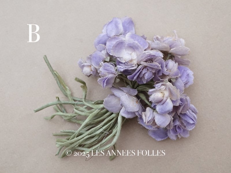 画像5: アンティーク 菫の布花 パルマ菫 