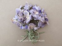 アンティーク 菫の布花 パルマ菫 