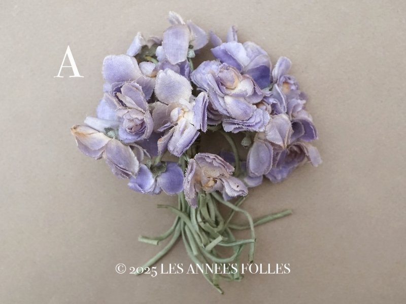 画像2: アンティーク 菫の布花 パルマ菫 