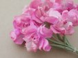 画像3: アンティーク 菫の布花 パルマ菫 ピンク (3)