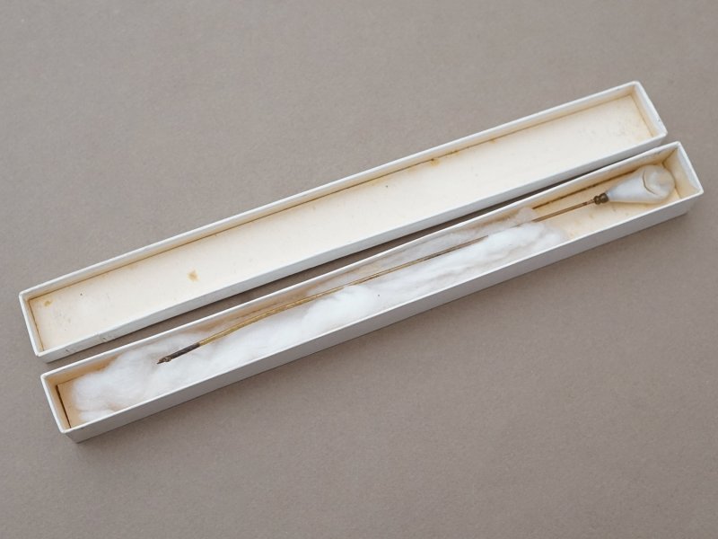 画像9: アンティーク ジュエリーボックス ハットピン入り 