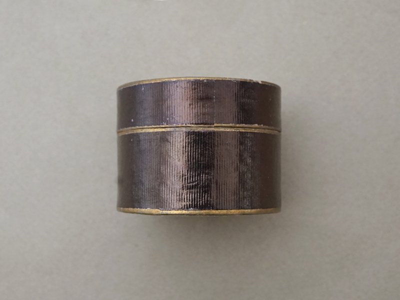 画像6: アンティーク 硝子の蓋の糸箱 スレッドケース 