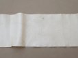 画像8: 18世紀 アンティーク シルクサテンのファブリック オフホワイト 205cm (8)