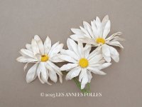 アンティーク マーガレットの布花 