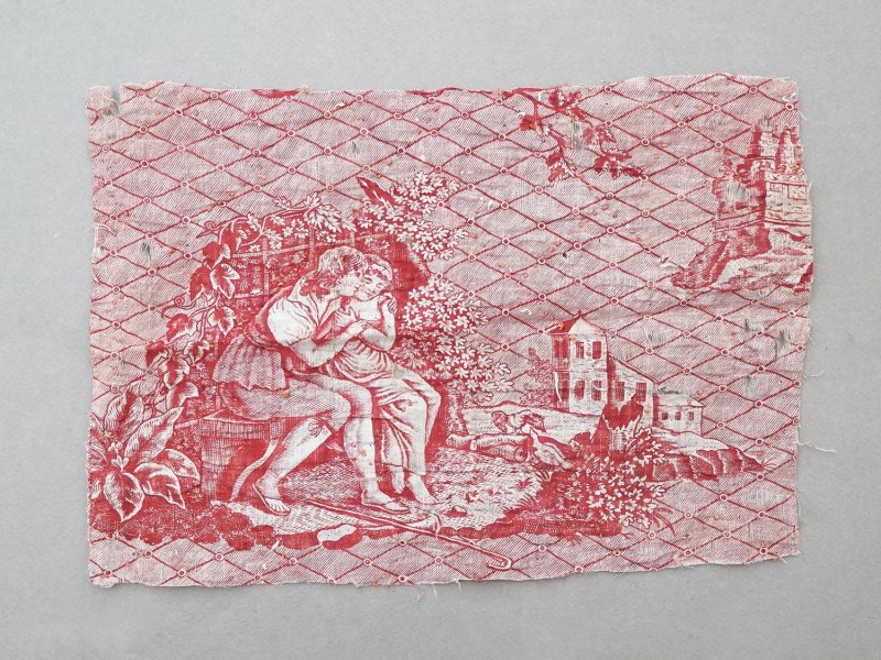 画像4: ＊蚤の市セット＊ アンティーク 18世紀のトワルドジュイのセット