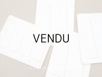 ＊蚤の市セット＊ アンティーク サンプラー用台紙4枚のセット