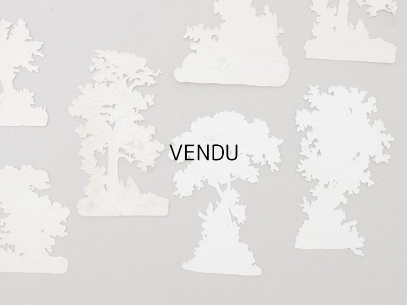 画像3: ＊蚤の市セット＊ アンティーク ダイカットクロモのセット 木