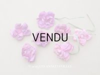 ＊蚤の市セット＊ アンティーク パルマ菫の布花のセット