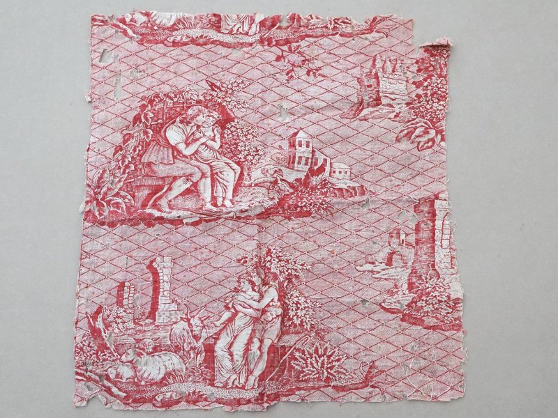 画像2: ＊蚤の市セット＊ アンティーク 18世紀のトワルドジュイのセット