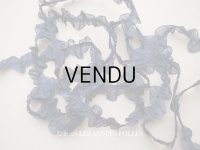 ＊蚤の市セット＊シルクシフォンのリボン 2.57m ダークブルー