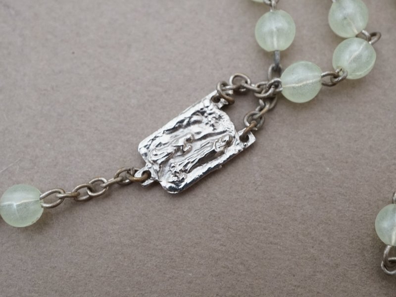 画像7: ＊蚤の市セット＊ アンティーク ロザリオ＆メダイユのセット