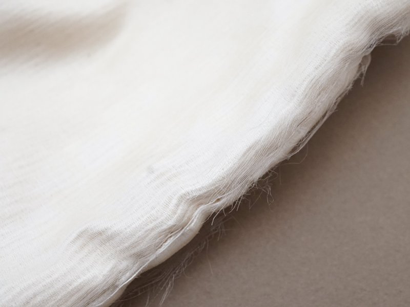 画像7: ＊蚤の市＊ アンティーク シルク製オモニエール シルクシフォン