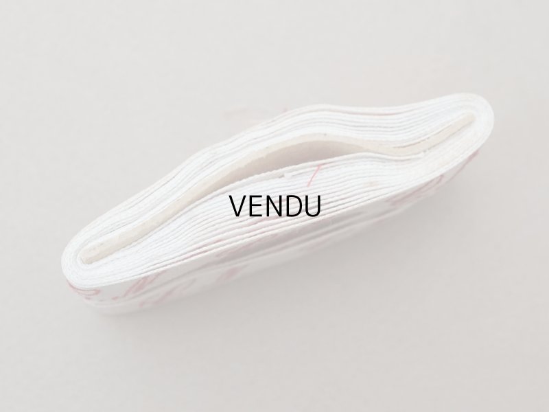 画像3: アンティーク 幅広 イニシャルテープ【CN】約3.3m ボルドー