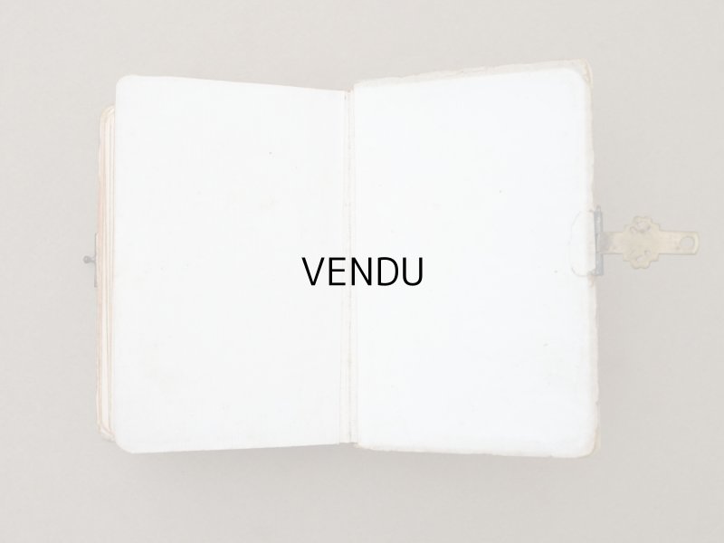 画像10: ＊蚤の市＊ 1901年 ミサ典書 薔薇のブーケ＆クロス 聖書 