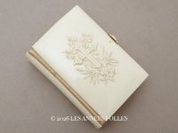 ＊蚤の市＊ 1889年 ミサ典書 クロス＆葡萄の木＆麦の穂 聖書 