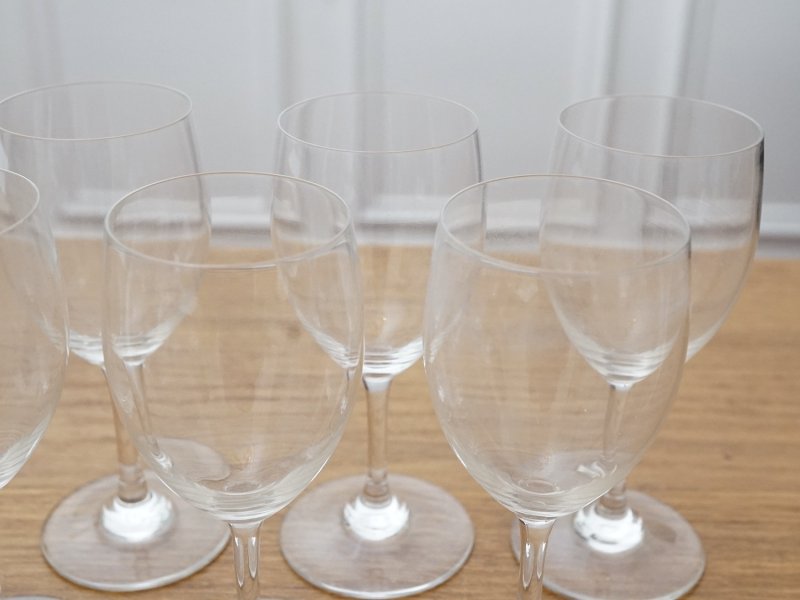 画像5: 1940年頃  準オールドバカラ オーブリオン 6点セット 刻印入り Φ : 4.6cm H : 12cm BACCARAT Haut-Brion