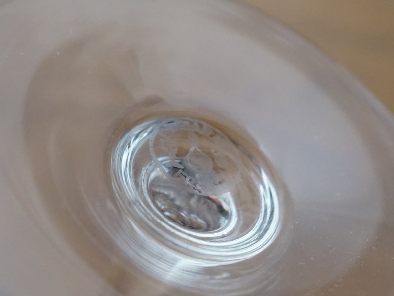 画像6: 1940年頃  準オールドバカラ オーブリオン 6点セット 刻印入り Φ : 4.6cm H : 12cm BACCARAT Haut-Brion