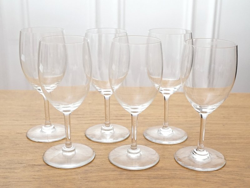 画像2: 1940年頃  準オールドバカラ オーブリオン 6点セット 刻印入り Φ : 5.3cm H : 13.4cm BACCARAT Haut-Brion