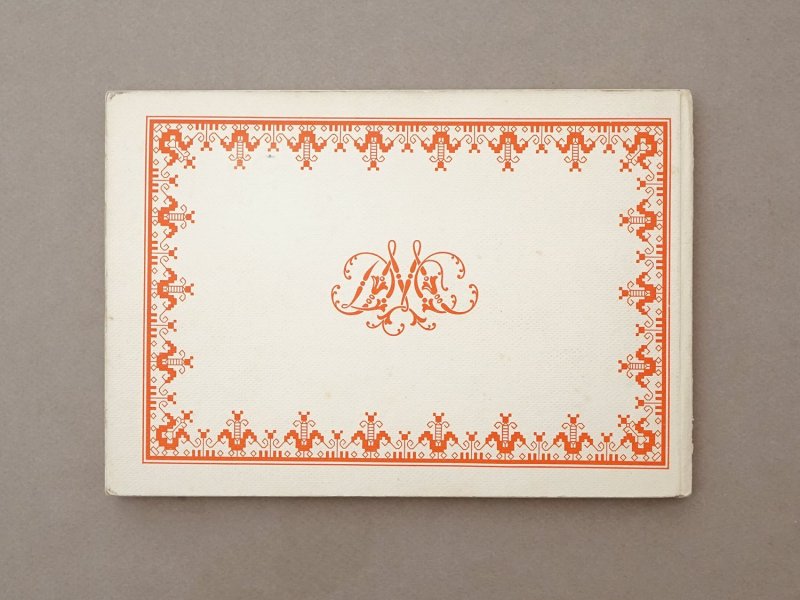 画像2: アンティーク DMC 刺繍図案帳 ALPHABET DE LA BRODEUSE - BIBLIOTHEQUE D.M.C -