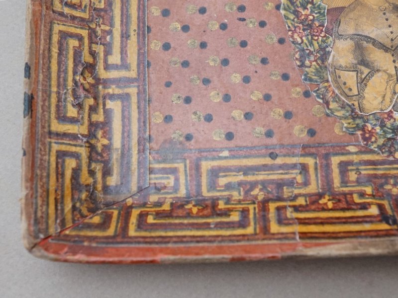 画像6: 19世紀 アンティーク ナポレオン3世 トレイ モード版画