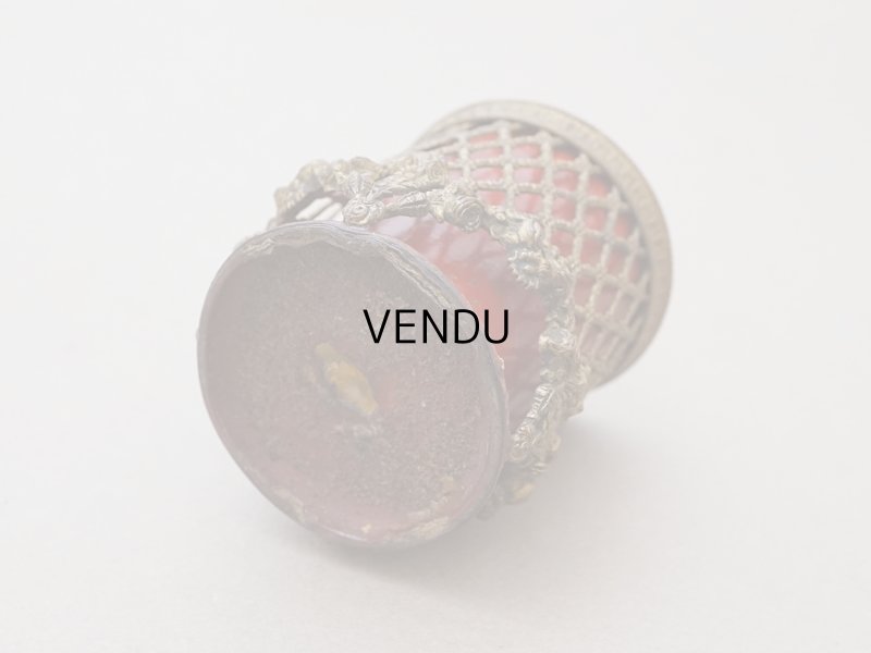 画像3: ＊蚤の市＊19世紀 ナポレオン3世時代 アンティーク ピンクッション 薔薇のガーランド