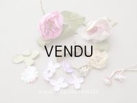 ＊蚤の市セット＊ アンティーク 小さな布花のセット