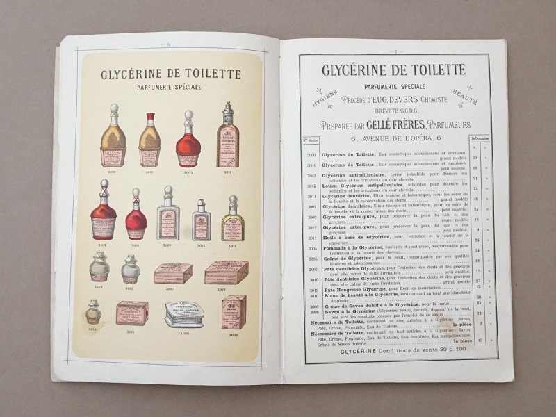 画像7: 1889年 アンティーク パフュームリーのカタログ - GELLE FRERES PARIS -