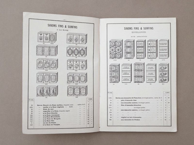 画像10: 1889年 アンティーク パフュームリーのカタログ - GELLE FRERES PARIS -