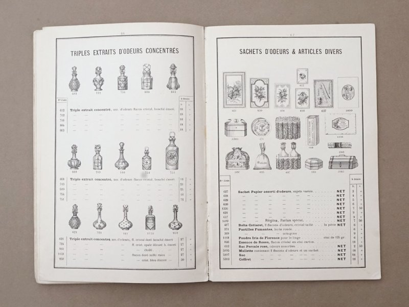 画像16: 1889年 アンティーク パフュームリーのカタログ - GELLE FRERES PARIS -
