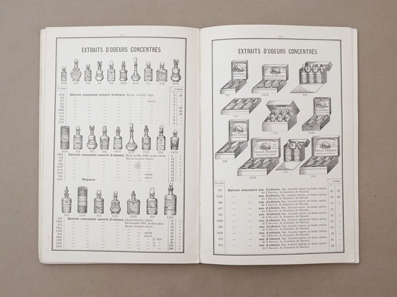 画像15: 1889年 アンティーク パフュームリーのカタログ - GELLE FRERES PARIS -