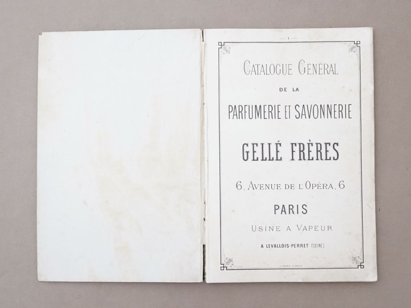 画像4: 1889年 アンティーク パフュームリーのカタログ - GELLE FRERES PARIS -