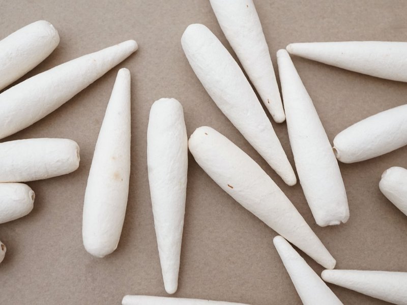 画像2: ＊蚤の市セット＊1アンティーク パスマントリーの芯 72ピースのセット