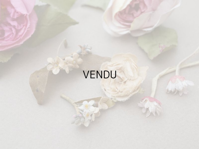 画像5: ＊蚤の市セット＊ アンティーク 小さな布花のセット