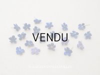 ＊蚤の市セット＊ アンティーク 勿忘草の布花のセット